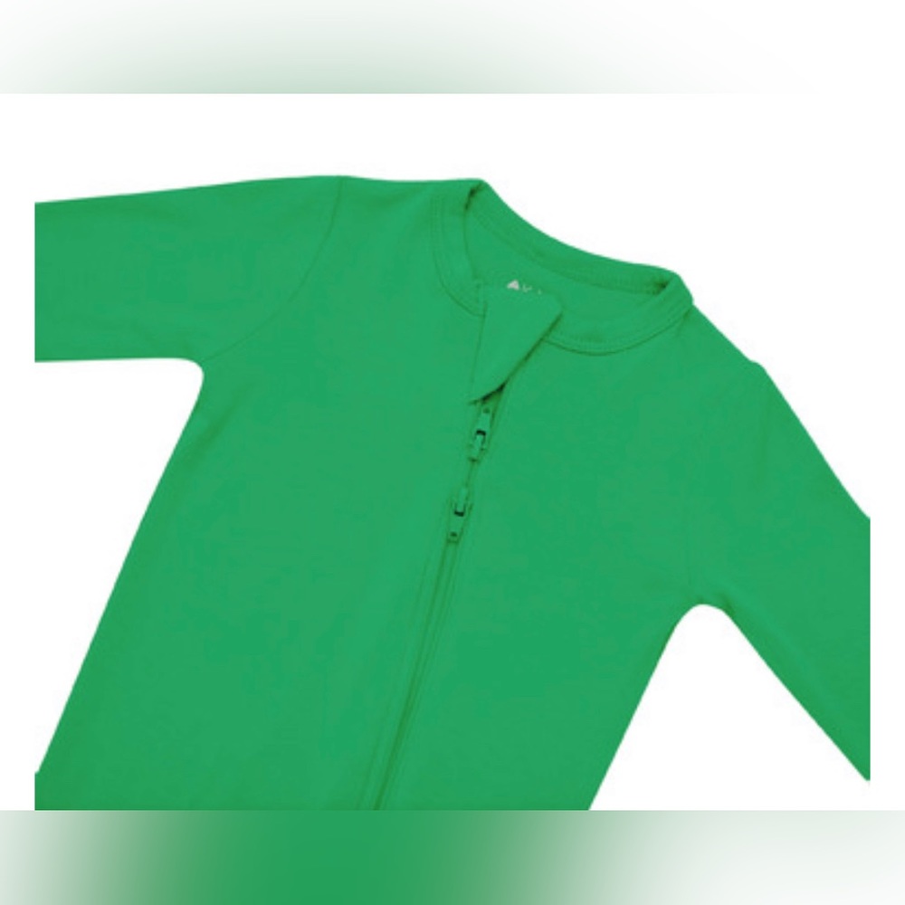 Kyte BABY Zippered Footie Fern